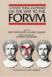 Cover of: A funny thing happened on the way to the forum by Stephen Sondheim
