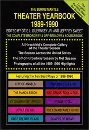 Cover of: Theater Yearbook 1989-1990 by Hal Leonard Corp.