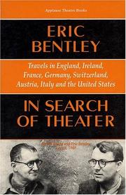 Cover of: In search of theater by Eric Bentley
