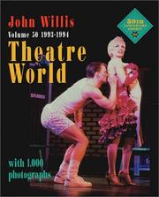 Cover of: Theatre World 1993-1994, Vol. 50 (Theatre World)
