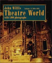 Cover of: Theatre World 1994-1995, Vol. 51 (Theatre World) by John Willis