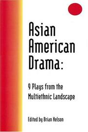 Cover of: Asian American Drama: 9 Plays from the Multiethnic Landscape