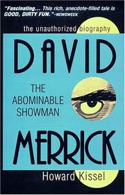 Cover of: David Merrick: The Abominable Showman