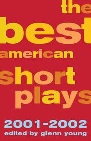 Cover of: The Best American Short Plays 2001-2002: Hardcover (Best American Short Plays)