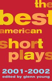 Cover of: The Best American Short Plays 2001-2002 (Best American Short Plays)