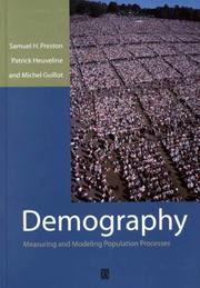 Cover of: Demography: Measuring and Modeling Population Processes