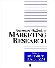 Cover of: Advanced methods of marketing research