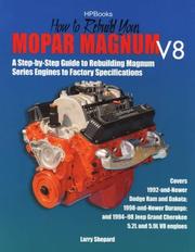 Cover of: How to Rebuild Mopar Magnum V8 Engines HP1431