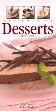 Cover of: The Book of Desserts