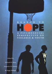 Cover of: Reason to hope: a psychosocial perspective on violence & youth