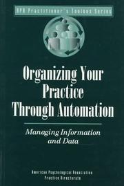 Cover of Organizing Your Practice Through Automation