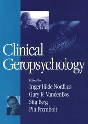 Cover of: Clinical geropsychology