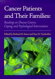 Cover of: Cancer Patients and Their Families by 