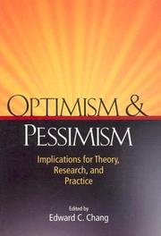 Cover of Optimism & Pessimism