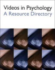 Cover of: Videos in Psychology: A Resource Directory