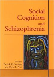 Cover of: Social Cognition and Schizophrenia