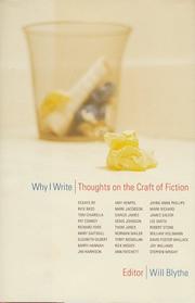 Cover of: Why I write by edited by Will Blythe.