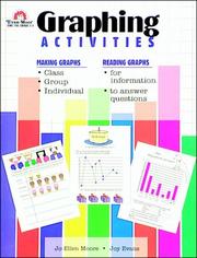 Cover of: Graphing Activities by Jo Ellen Moore, Joy Evans, Joy Evans, Jo Ellen Moore