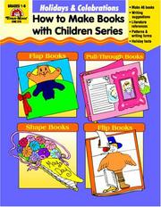 Cover of: Holidays & Celebrations: How to Make Books With Children (How to Make Books with Children Series)