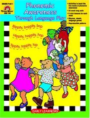 Cover of: Phonemic Awareness Through Language Play (Early Learning Series)