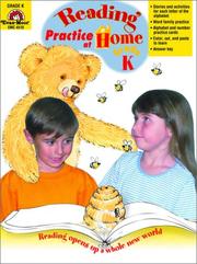 Cover of: Reading Practice at Home: Kindergarten