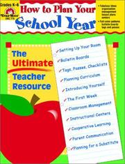 Cover of: How to Plan Your School Year by Jill Norris, Jeff Fessler