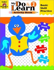 Cover of: My Do and Learn Book, Grade 2 (My Do and Learn Activity Book)