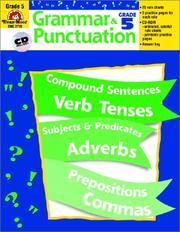 Cover of: Grammar and Punctuation, Grade 5 | Evan-Moor
