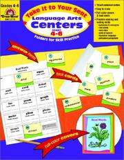 Cover of: Literacy Centers Take It to Your Seat: Grades 4-6