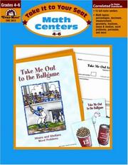 Cover of: Math Centers Take It to Your Seat: Grades 4-6