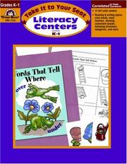Cover of: Take It to Your Seat Grade K-1 (Take It to Your Seat Literacy Centers)