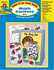 Cover of: Take it to Your Seat Math Centers K-1 (Take It to Your Seat)
