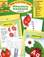 Cover of: Phonics Centers, Prek-k (Take It to Your Seat)