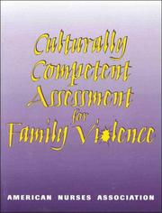 Cover of: Culturally competent assessment for family violence