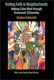 Putting faith in neighborhoods by Stephen Goldsmith