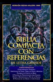 Cover of: Biblia Compacta Con Referencias De Letra Grande/Compace Quick Reference Bible: Black Imitation Leather