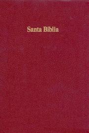 Cover of: Santa Biblia Letra Gigante Con Referencias/Giant Print Reference Bible