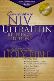 Cover of: Cornerstone Ultrathin Reference Bible | 