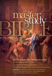 Cover of: The Master Study Bible King James Version: Burgundy Padded, Imitation Leather
