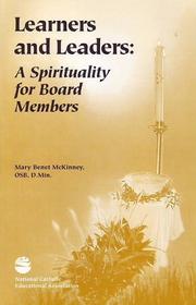 Cover of: Learners and leaders: a spirituality for board members