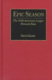 Epic season by David E. Kaiser