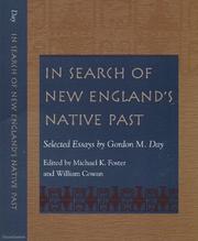 Cover of: In search of New England's native past: selected essays