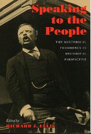 Cover of: Speaking to the People | Richard J. Ellis
