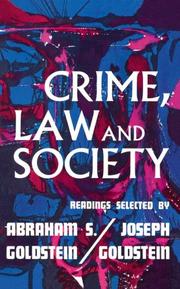 Cover of: Crime Law & Society