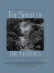 Cover of: The Spirit of the Garden by Martha Brookes Hutcheson