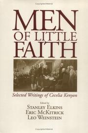 Cover of: Men of Little Faith: Selected Writings of Cecelia Kenyon