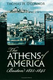 Cover of: The Athens of America: Boston, 1825-1845