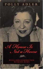 Cover of: A House Is Not a Home by Polly Adler