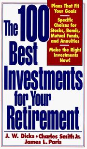 Cover of: The 100 best investments for your retirement