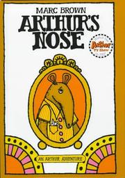 Cover of: Arthur's Nose (Arthur Adventure Series)